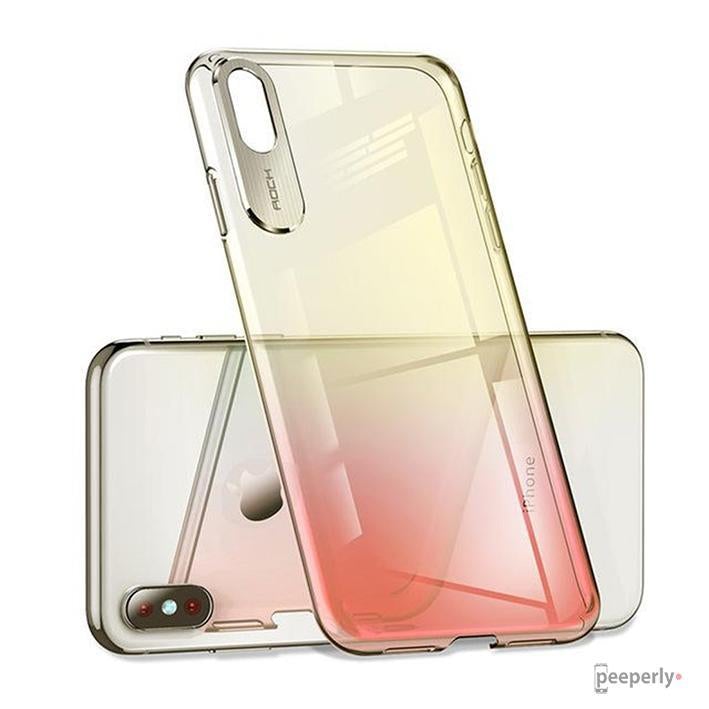Rock ® iPhone XS Aura Gradient Glaze Back Case