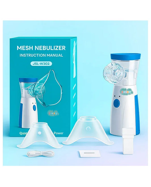 Rechargeable Mesh Portable Nebulizer for Adults & Kids – Compact Mist Inhaler