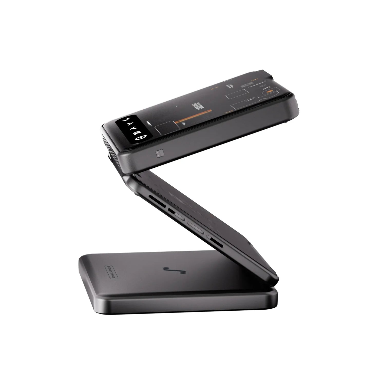 Aur-zen ZIP Tri-Fold Portable Mini Projector