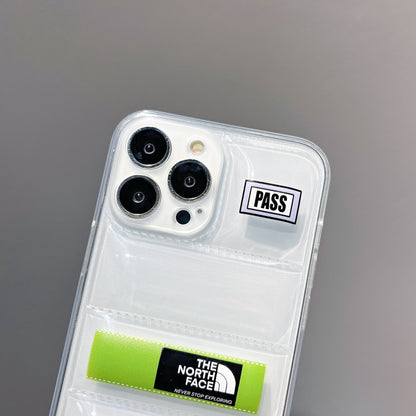 Puffer Transparent Clear 404 iPhone Case