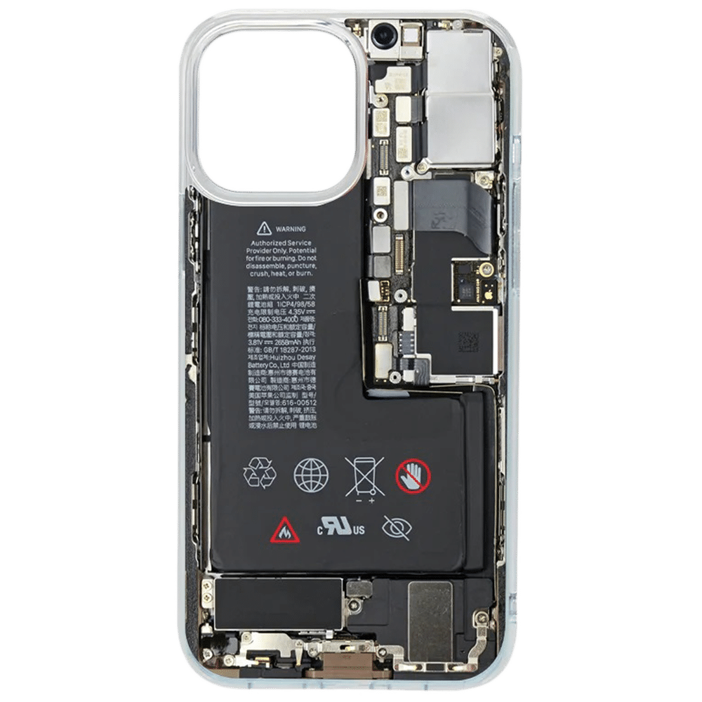 X-Ray Stylish Soft TPU Back Cover for Apple iPhone (Supports Wireless Charging, Multi Color)