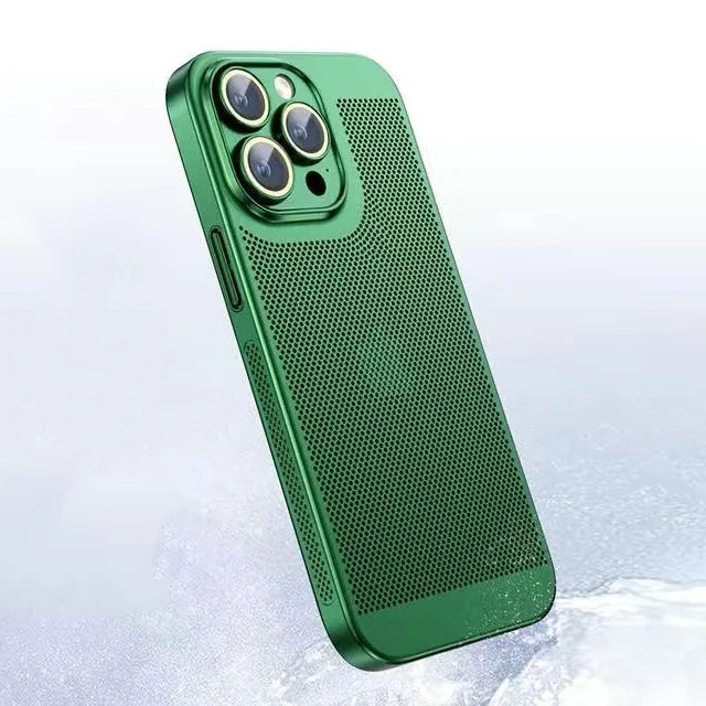 Cooling Metal Phone Case for iPhone