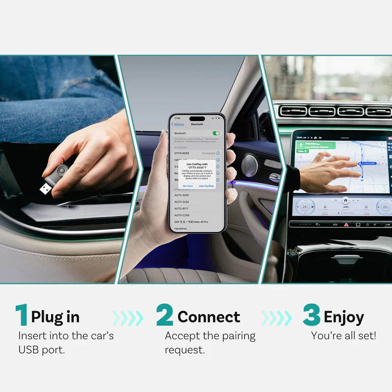 NextG | Wireless Carplay and Android Auto Adapter 2-in-1