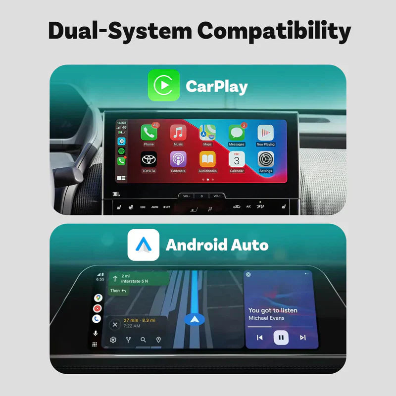 NextG | Wireless Carplay and Android Auto Adapter 2-in-1