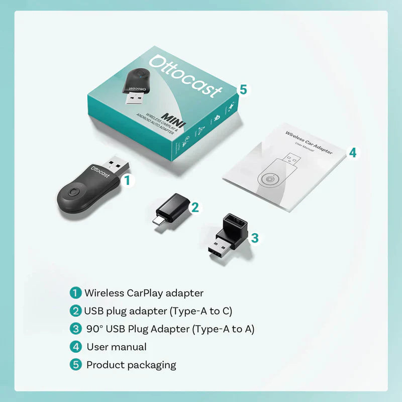 NextG | Wireless Carplay and Android Auto Adapter 2-in-1