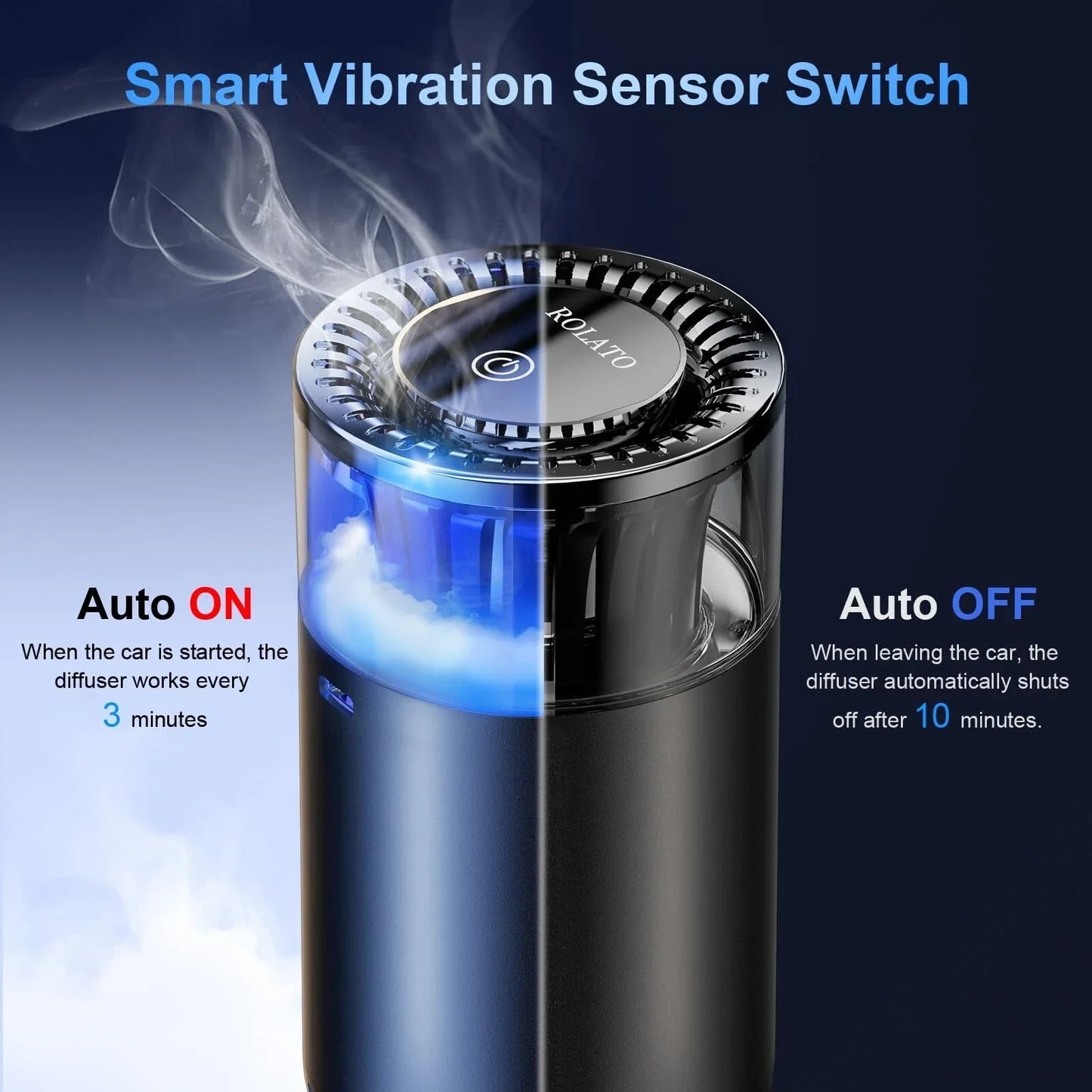 Car Diffuser Air Freshener Smart Car Freshener Aromatherapy